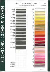 AC44S Cordino Acrilico 5 Mm[Cavo A Nastro] Cordon Foto secondaria