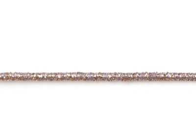 EP130L-B Cordoncino elastico Puchi Lamé 1.3MM