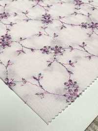 KCL502-D491 60 Lawn Multi Ricamo[Tessile / Tessuto] Uni Textile(Komon Studio) Sottofoto