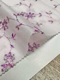 KCL502-D491 60 Lawn Multi Ricamo[Tessile / Tessuto] Uni Textile(Komon Studio) Sottofoto