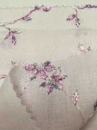 KCL502-D491 60 Lawn Multi Ricamo[Tessile / Tessuto] Uni Textile(Komon Studio) Sottofoto