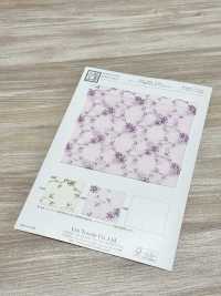 KCL502-D491 60 Lawn Multi Ricamo[Tessile / Tessuto] Uni Textile(Komon Studio) Sottofoto