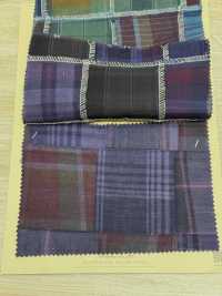 INDIA-2084 Patchwork Di Cotone Indaco[Tessile / Tessuto] ARINOBE Sottofoto