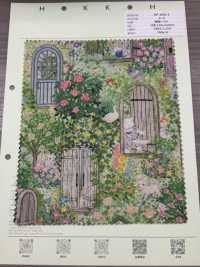 DP-4856-4 Lenzuola Secret Garden Linen Loomstate[Tessile / Tessuto] HOKKOH Sottofoto