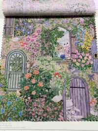 DP-4856-4 Lenzuola Secret Garden Linen Loomstate[Tessile / Tessuto] HOKKOH Sottofoto