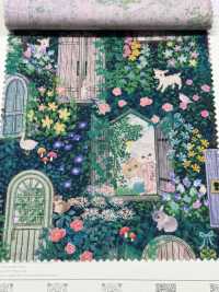 DP-4856-4 Lenzuola Secret Garden Linen Loomstate[Tessile / Tessuto] HOKKOH Sottofoto