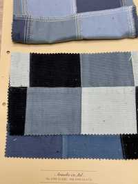 INDIA-2088 Patchwork Di Velluto A Coste[Tessile / Tessuto] ARINOBE Sottofoto