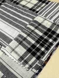 INDIA-2146 Patchwork Di Cotone[Tessile / Tessuto] ARINOBE Sottofoto
