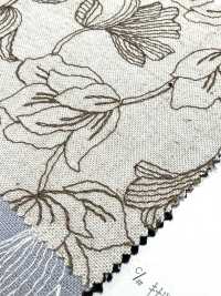 KCL534-D63 Pizzo Di Tela Di Lino E Rayon[Tessile / Tessuto] Uni Textile(Komon Studio) Sottofoto