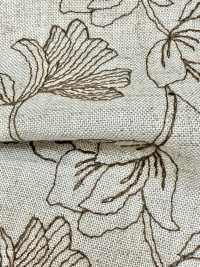 KCL534-D63 Pizzo Di Tela Di Lino E Rayon[Tessile / Tessuto] Uni Textile(Komon Studio) Sottofoto