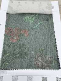 7026-400-1 Trasferimento A Coste Trasparenti Con Fiori Grandi[Tessile / Tessuto] HOKKOH Sottofoto