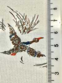 KCP212-DKD-689 Camicia In Velluto A Coste 21W Con Stampa[Tessile / Tessuto] Uni Textile(Komon Studio) Sottofoto