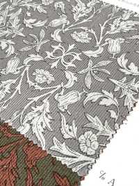 KCP212-DKD-587 Camicia In Velluto A Coste 21W Con Stampa[Tessile / Tessuto] Uni Textile(Komon Studio) Sottofoto