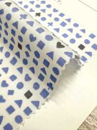 KCP400-DK630 Stampa In Tessuto Di Cotone 40%[Tessile / Tessuto] Uni Textile(Komon Studio) Sottofoto