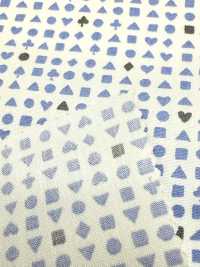 KCP400-DK630 Stampa In Tessuto Di Cotone 40%[Tessile / Tessuto] Uni Textile(Komon Studio) Sottofoto