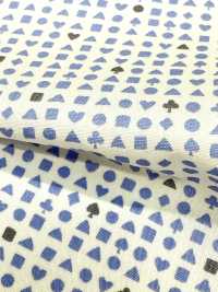 KCP400-DK630 Stampa In Tessuto Di Cotone 40%[Tessile / Tessuto] Uni Textile(Komon Studio) Sottofoto