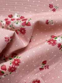 KCP400-DK703 Stampa In Tessuto Di Cotone 40%[Tessile / Tessuto] Uni Textile(Komon Studio) Sottofoto
