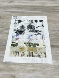 KCP400-DK605 Stampa In Tessuto Di Cotone 40%[Tessile / Tessuto] Uni Textile(Komon Studio) Sottofoto