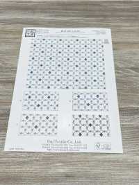 KCP400-DK693 Stampa In Tessuto Di Cotone 40%[Tessile / Tessuto] Uni Textile(Komon Studio) Sottofoto