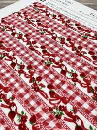 KCP400-DK700 Stampa In Tessuto Di Cotone 40%[Tessile / Tessuto] Uni Textile(Komon Studio) Sottofoto