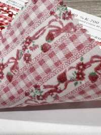 KCP400-DK700 Stampa In Tessuto Di Cotone 40%[Tessile / Tessuto] Uni Textile(Komon Studio) Sottofoto
