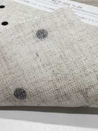KCP524-D28 Stampa Monocromatica Su Tela Di Lino E Rayon[Tessile / Tessuto] Uni Textile(Komon Studio) Sottofoto