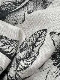 KCP524-D493 Stampa Monocromatica Su Tela Di Lino E Rayon[Tessile / Tessuto] Uni Textile(Komon Studio) Sottofoto