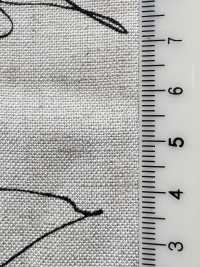 KCP524-D570 Stampa Monocromatica Su Tela Di Lino E Rayon[Tessile / Tessuto] Uni Textile(Komon Studio) Sottofoto
