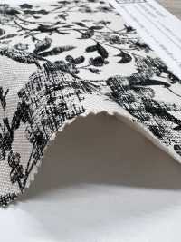 KCP524-D637 Stampa Monocromatica Su Tela Di Lino E Rayon[Tessile / Tessuto] Uni Textile(Komon Studio) Sottofoto