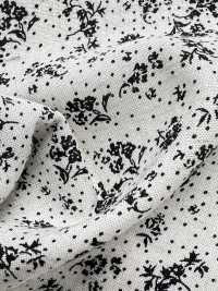 KCP563-DSE-682 Stampa Loomstate In Rayon E Lino[Tessile / Tessuto] Uni Textile(Komon Studio) Sottofoto