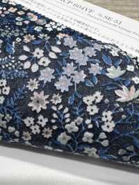 KCP604VF-DSE-51 Stampa Effetto Vintage In Cotone 60 Lawn[Tessile / Tessuto] Uni Textile(Komon Studio) Sottofoto