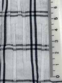 KYC912-D2 Filato Tinto In Filo T/C Tuck Dobby[Tessile / Tessuto] Uni Textile(Komon Studio) Sottofoto
