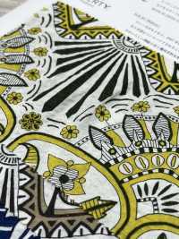 KCP609MWL-DK-20 60% Cotone Lawn Miracle Wave Liberty Print[Tessile / Tessuto] Uni Textile(Komon Studio) Foto secondaria