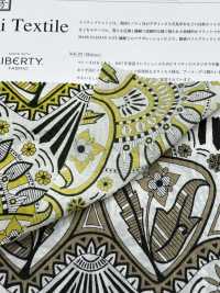 KCP609MWL-DK-20 60% Cotone Lawn Miracle Wave Liberty Print[Tessile / Tessuto] Uni Textile(Komon Studio) Foto secondaria