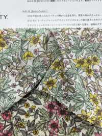 KCP609MWL-DK-16 60% Cotone Lawn Miracle Wave Liberty Print[Tessile / Tessuto] Uni Textile(Komon Studio) Foto secondaria