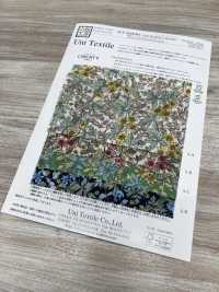 KCP609MWL-DK-16 60% Cotone Lawn Miracle Wave Liberty Print[Tessile / Tessuto] Uni Textile(Komon Studio) Foto secondaria