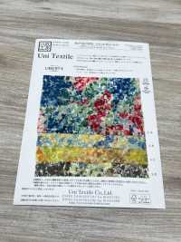 KCP807MWL-DK-22 Mary Jean Con Stampa Liberty Wave Lawn Miracle In 80% Cotone[Tessile / Tessuto] Uni Textile(Komon Studio) Foto secondaria