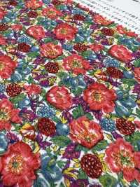 KCP807MWL-DK-24 Cotone 80 Lawn Miracle Wave Liberty Print Settembre[Tessile / Tessuto] Uni Textile(Komon Studio) Foto secondaria