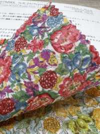 KCP807MWL-DK-24 Cotone 80 Lawn Miracle Wave Liberty Print Settembre[Tessile / Tessuto] Uni Textile(Komon Studio) Foto secondaria