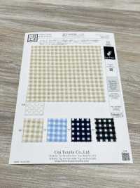 KCP808HRP-D711 Stampa Ondulata Hanna Lone 80% Cotone[Tessile / Tessuto] Uni Textile(Komon Studio) Foto secondaria