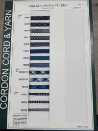 IND01 インディゴコード 8MM[Cavo A Nastro] Cordon Sottofoto