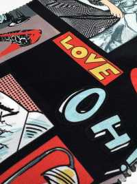 KDP2312SD-58-DD-774 Stampa A Getto D'inchiostro Dechin Femminile Di Ampia Larghezza[Tessile / Tessuto] Uni Textile(Komon Studio) Foto secondaria