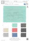 KKC905 Chambray in cotone e Tencel tinto in filo con arricciatura