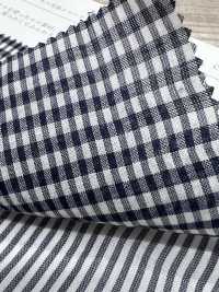 KKC908-DC-1 Filato Di Cotone Tencel Tinto In Filo Arricciato[Tessile / Tessuto] Uni Textile(Komon Studio) Foto secondaria