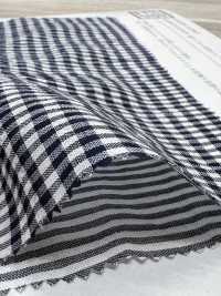 KKC908-DC-1 Filato Di Cotone Tencel Tinto In Filo Arricciato[Tessile / Tessuto] Uni Textile(Komon Studio) Foto secondaria