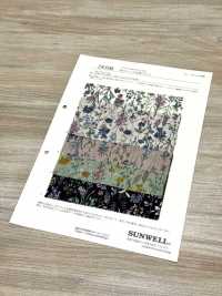 28106 60 Thread Lawn Small Floral Print[Tessile / Tessuto] SUNWELL Sottofoto