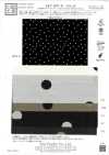 KKP1070-W-DSB-255 Organza filata 20D con stampa monocromatica a filato diviso