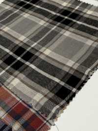 35518 Fuwa. Tessuto A Quadri In Arricciatura In Fibra Di Modal/cotone Tencel(TM)[Tessile / Tessuto] SUNWELL Sottofoto