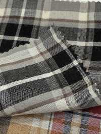35518 Fuwa. Tessuto A Quadri In Arricciatura In Fibra Di Modal/cotone Tencel(TM)[Tessile / Tessuto] SUNWELL Sottofoto