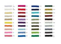 ACT01(L) Cordoncino Acrilico Ritorto 5,5 Mm[Cavo A Nastro] Cordon Foto secondaria